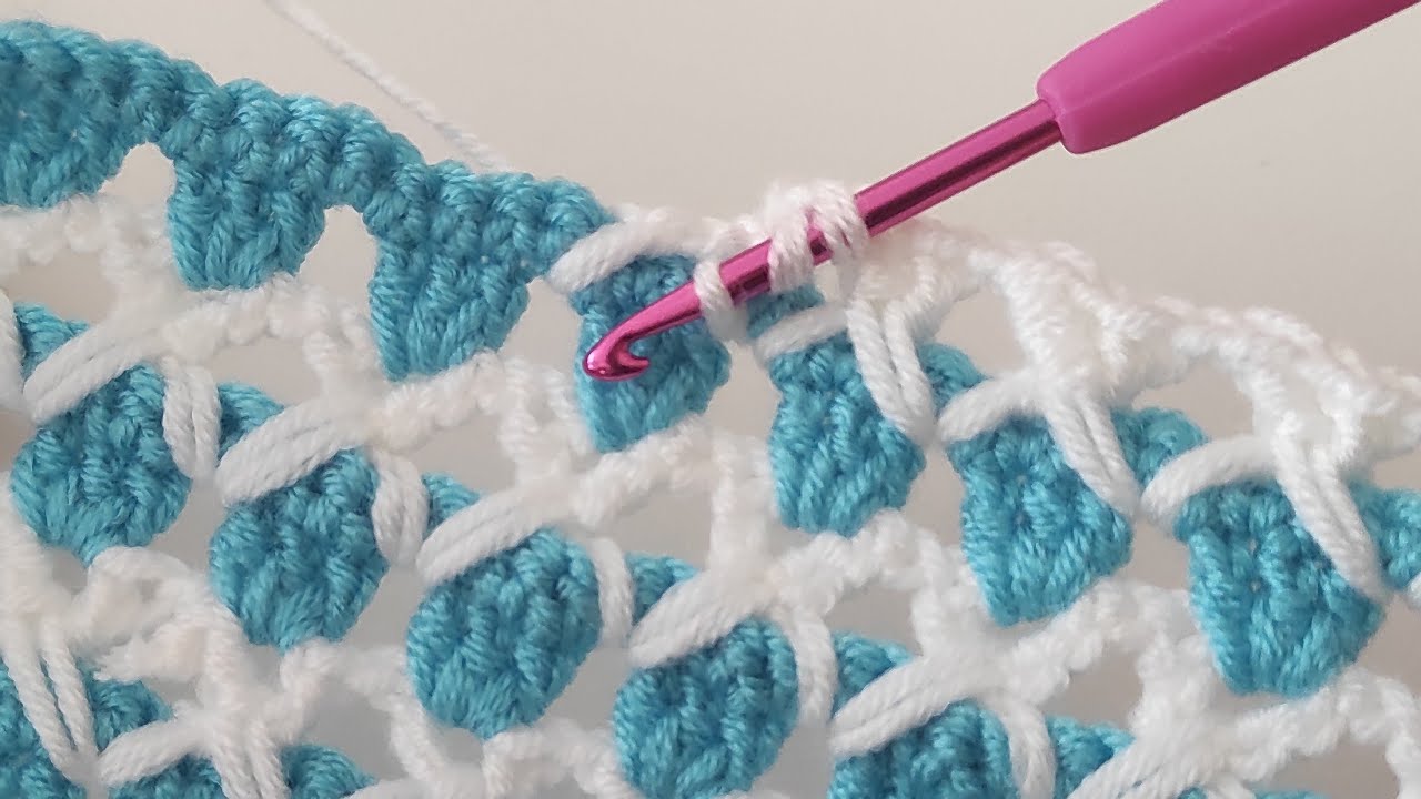 Схема вязания детского одеяла крючком для начинающих ~ Trends Crochet Blanket Pattern
