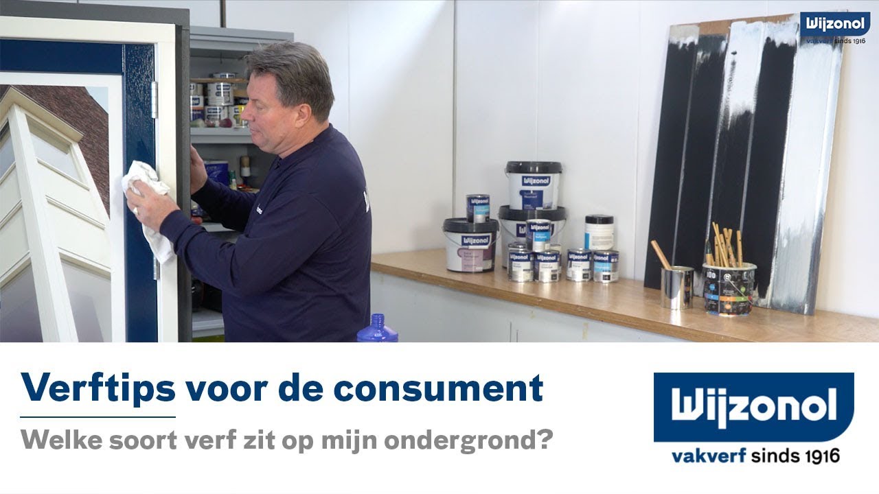 Welke soort verf zit op mijn ondergrond? - Wijzonol verftips