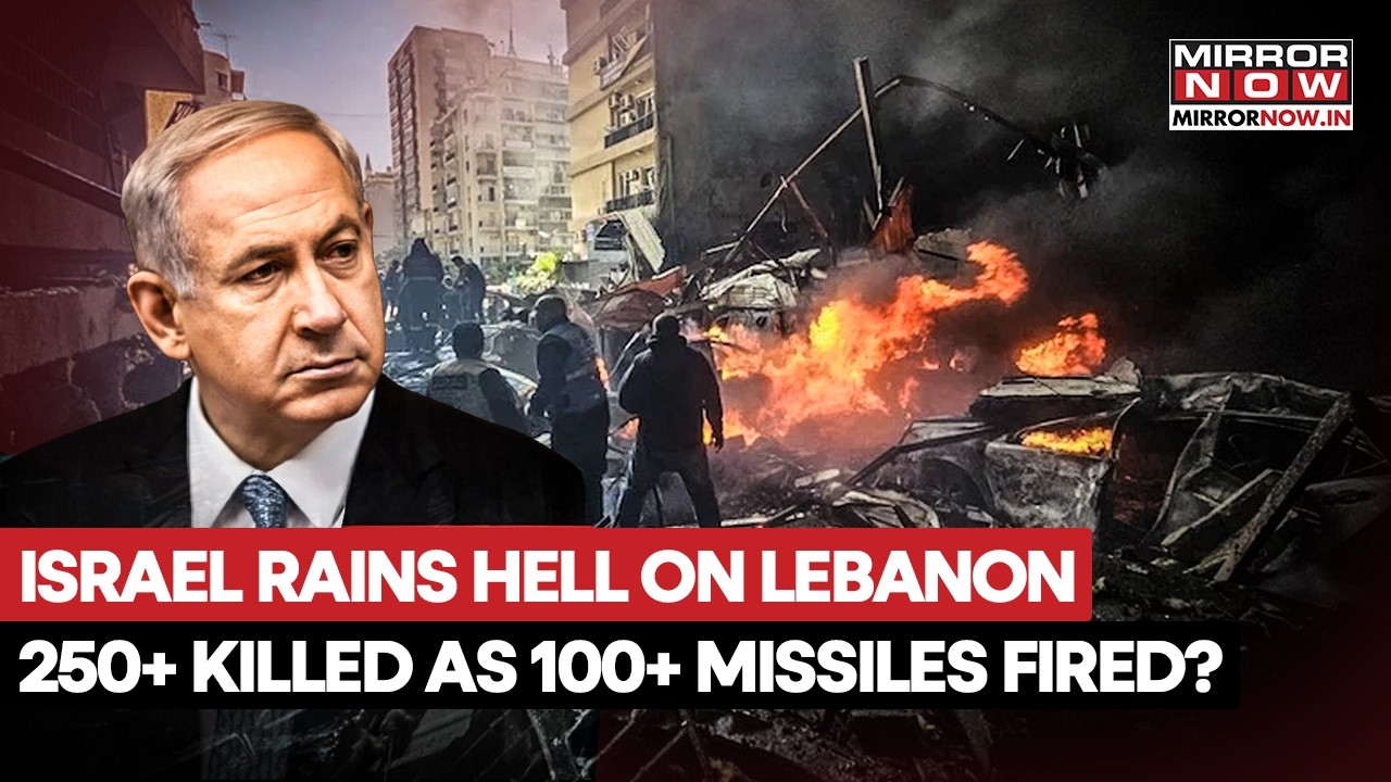 '100 MISSILES IN 10 MINS...': Israel Flattens Lebanon, 250+ Killed As Trump's Ceasefire Fails?