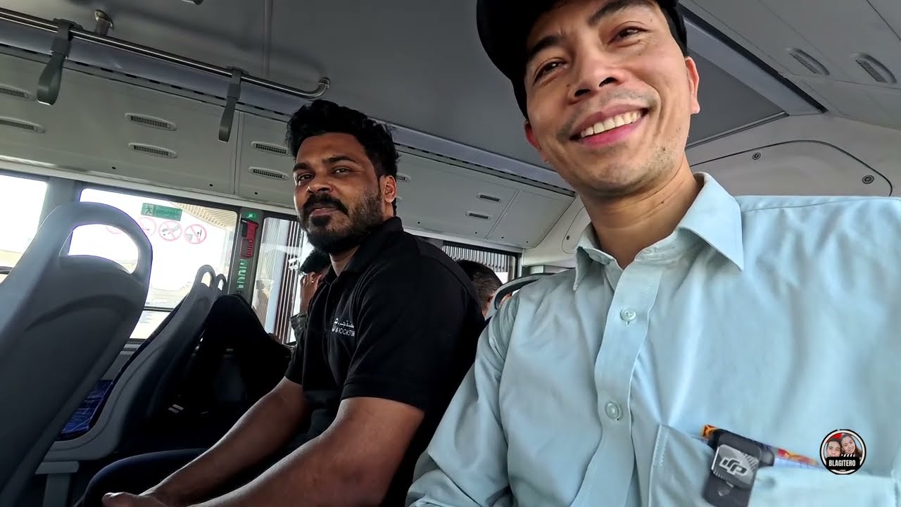 Lets Explore Doha METRO TRAIN TO METRO LINK BUS RIDE TO LUSAIL 