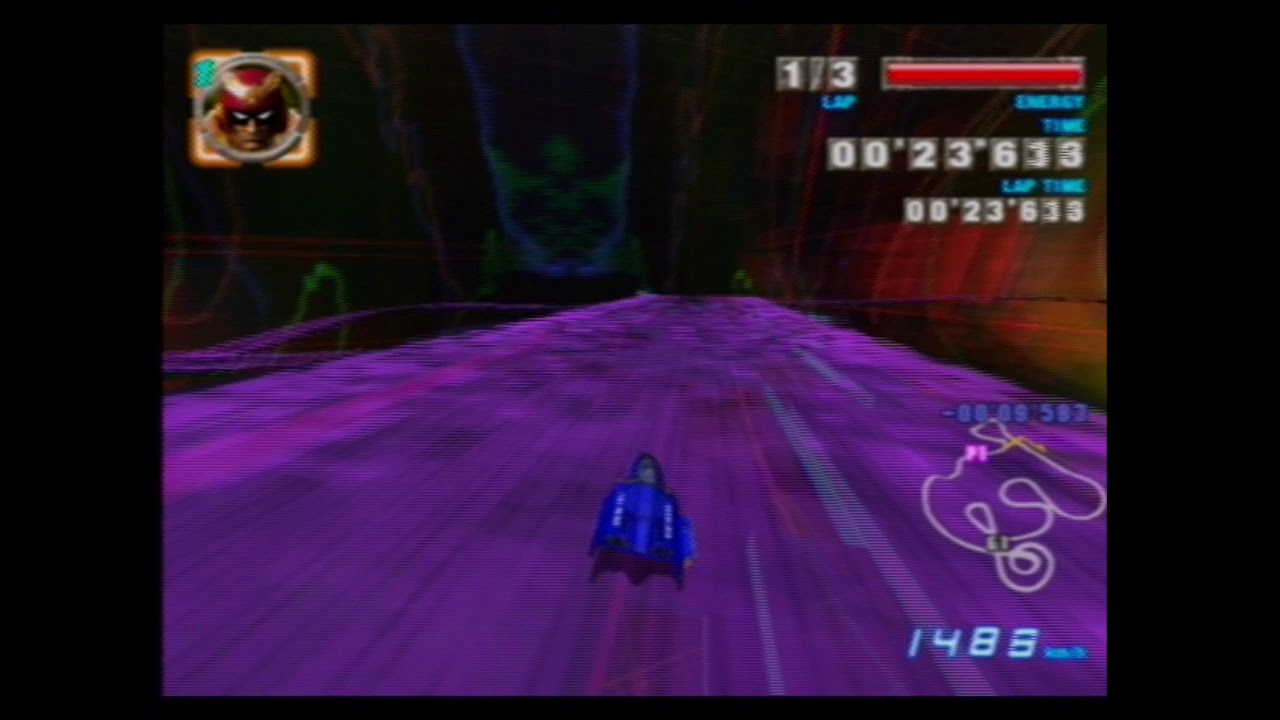 F-Zero GX: Story Mode - Chapter 9 (Max Speed, Very Hard) 1'22