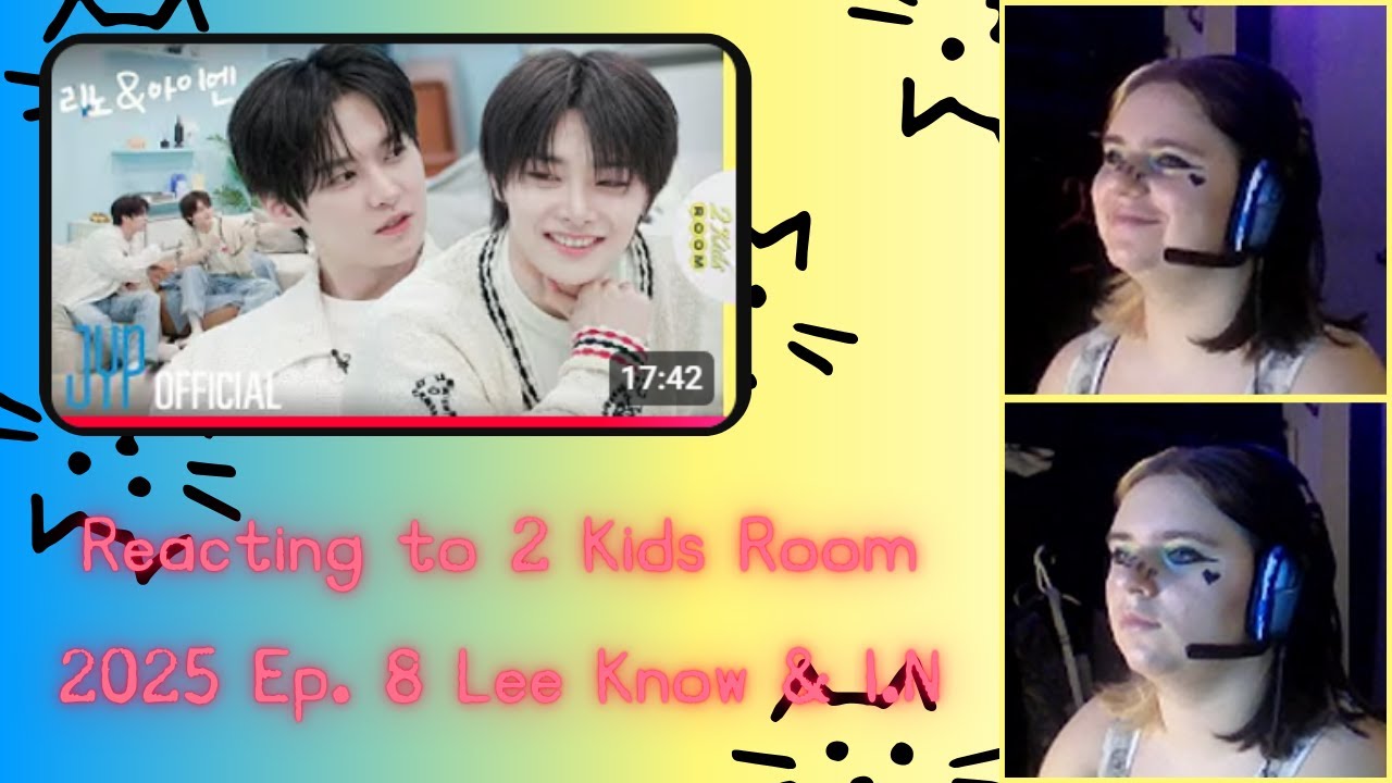 Reacting to 2 Kids Room 2025 Ep. 8 Lee Know & I.N