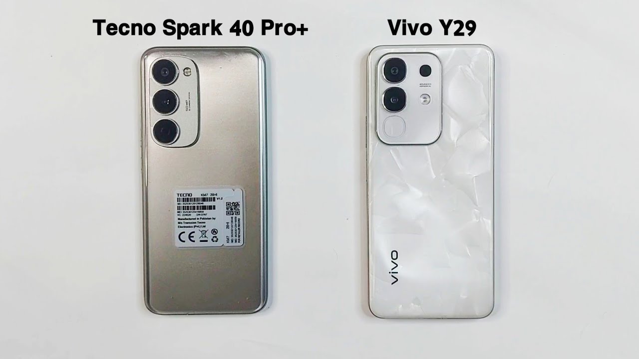 Tecno Spark 40Pro Plus против Vivo Y29 | Тест и сравнение скорости