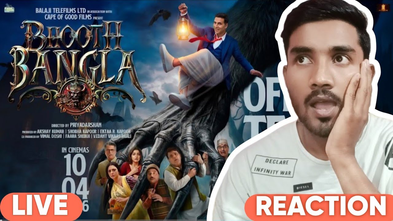 Bhoot Bangla Teaser Live Reaction |OG Akshay Is Back 🔥🔥