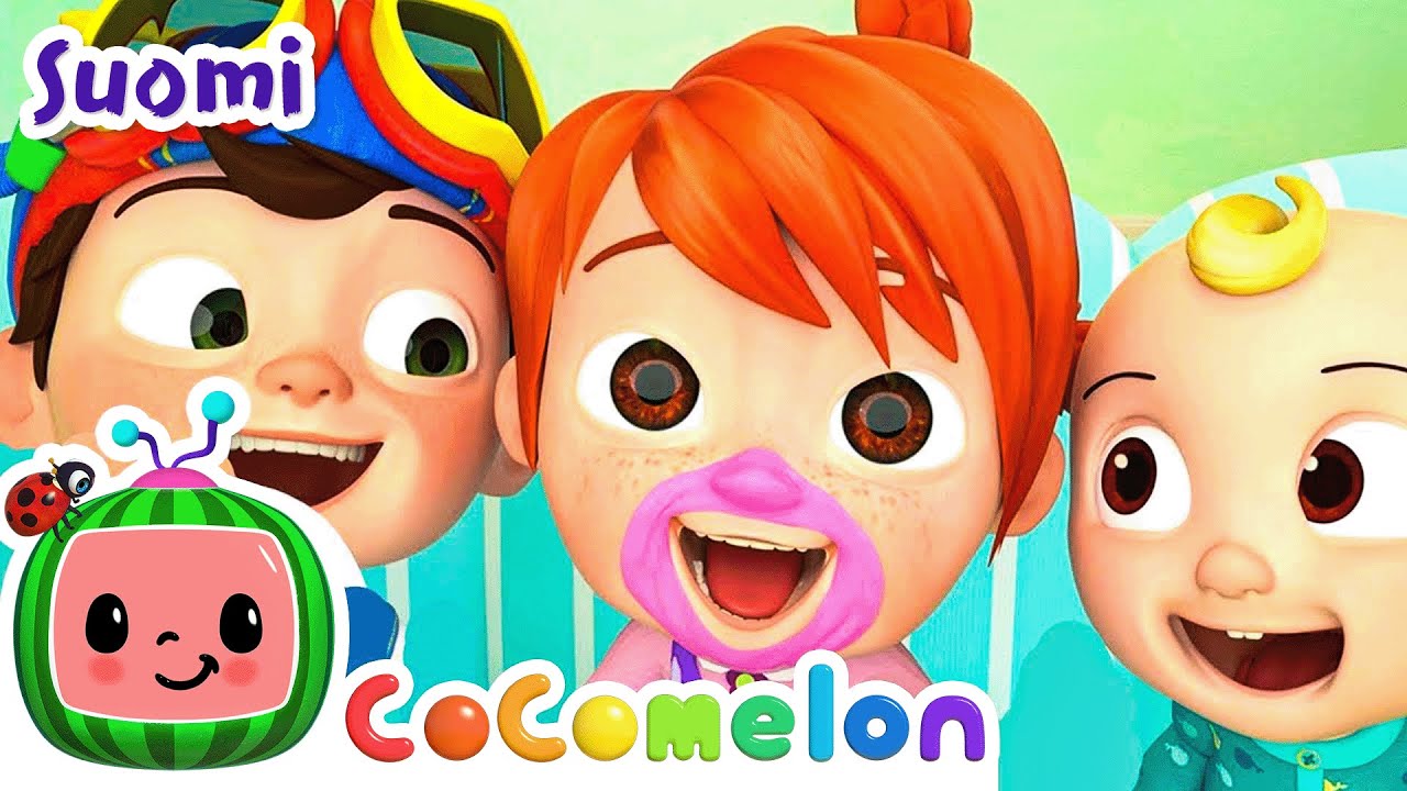 Naurulaulu - Cocomelon | Moonbug Kids Suomeksi | Lasten piirretyt ja laulut