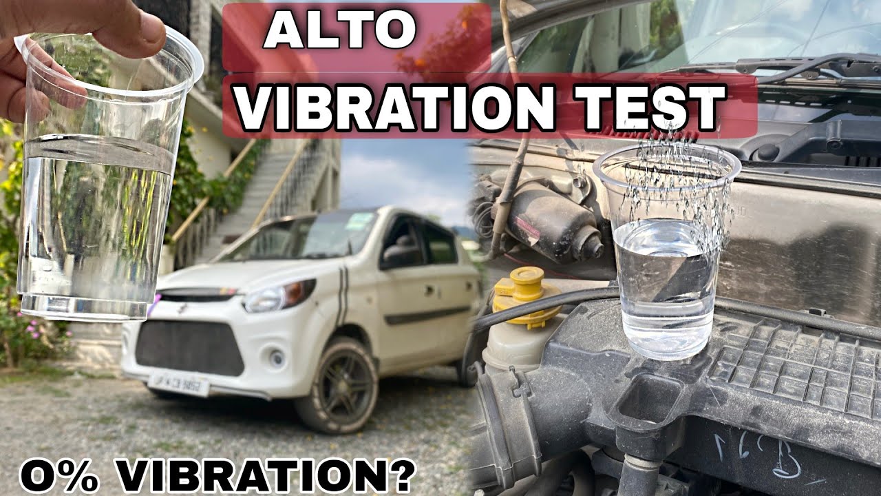 TEST ALTO 800 VIBRATIONS || CABIN AND ENGINE BAY TEST || UNEXPECTED RESULTS 😮