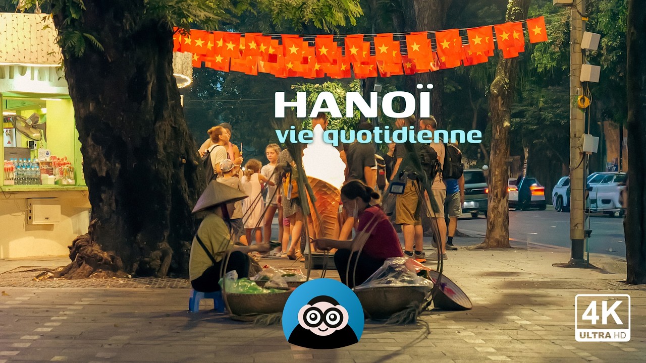 Vie Quotidienne à Hanoï : Plongée dans les Rues Animées du Vietnam