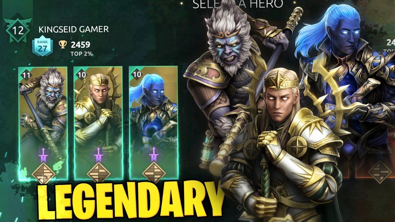 Even Counter Team Can't Defeat This LEGENDARY TEAM🔥| Using MK, ITU & KOTL 💀| Shadow Fight 4 Gameplay