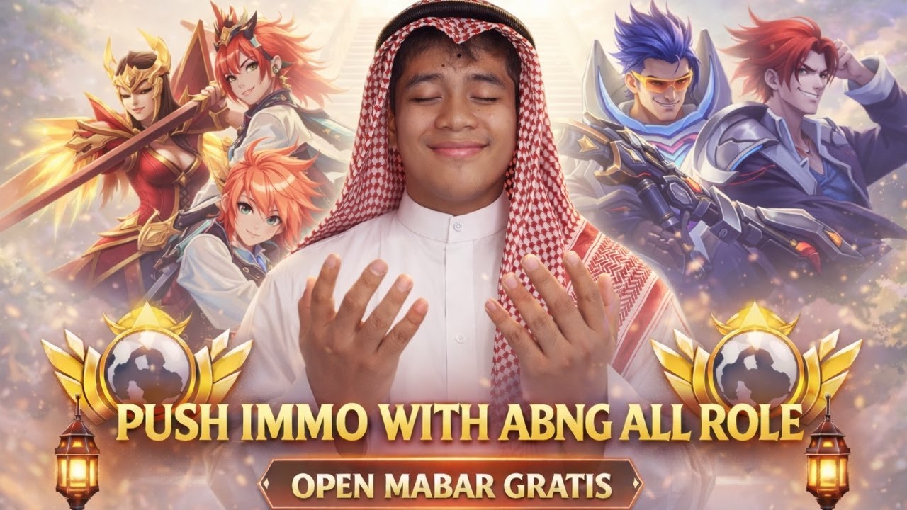 MABAR GRATIS !! PUSH IMMO GW GENDONG MASIH WS NIH DARI KEMAREN