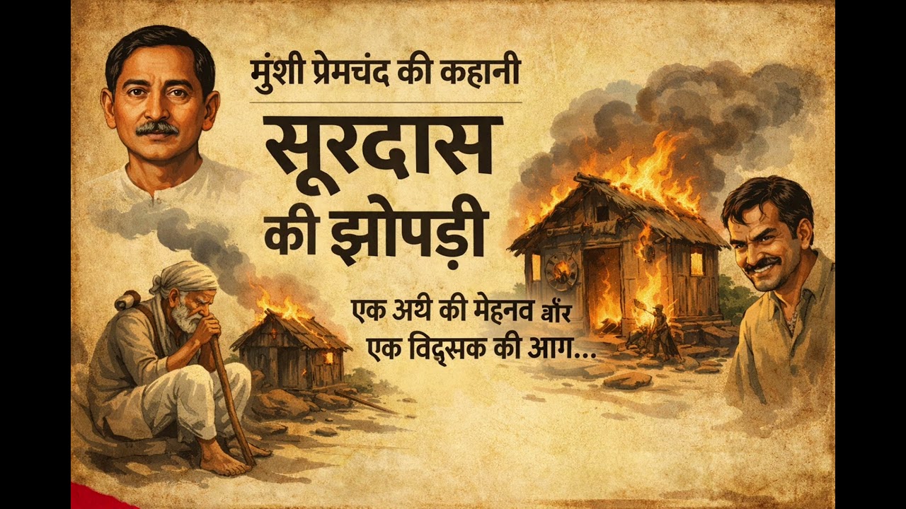 झोपड़ी | मुंशी प्रेमचंद की प्रसिद्ध कहानी | Hindi Story | Class 10–12