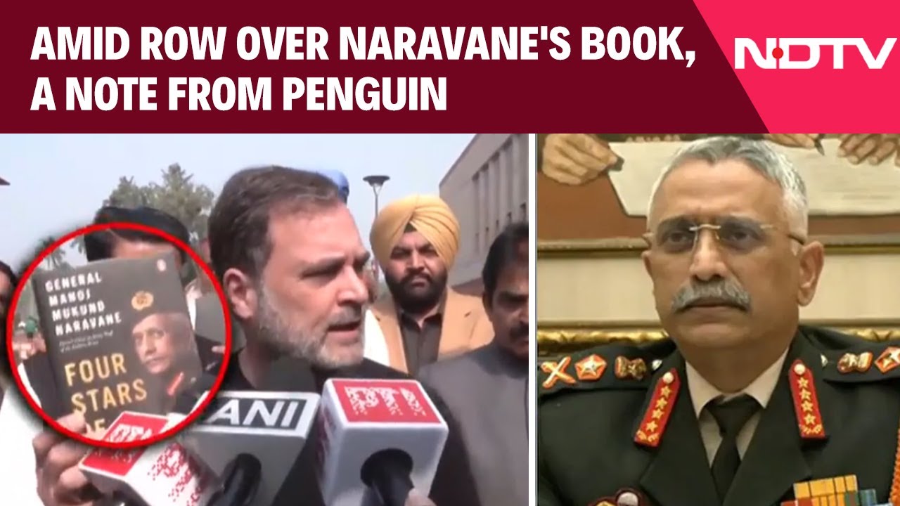 Gen Naravane News | Amid Row Over Ex Army Chief General Naravane's Book, A Note From Penguin