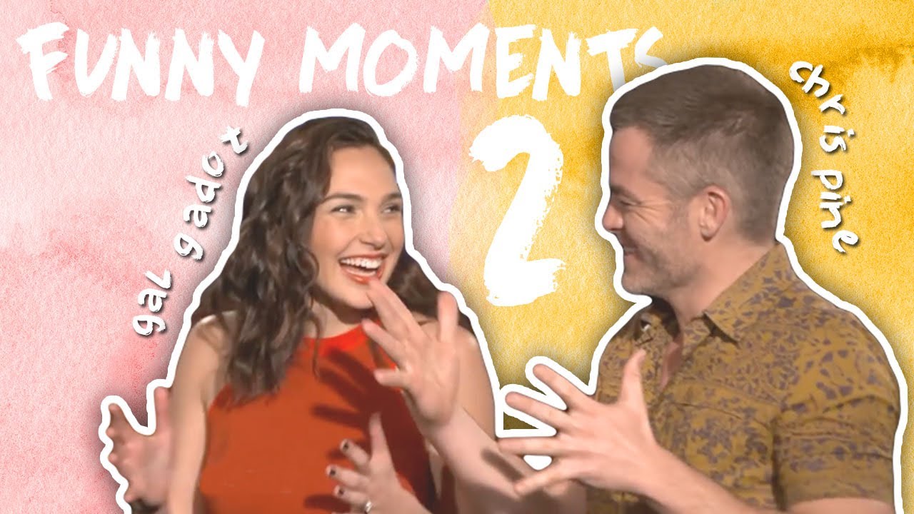 Gal Gadot & Chris Pine's Friendship! CUTE & FUNNY MOMENTS! Part 2