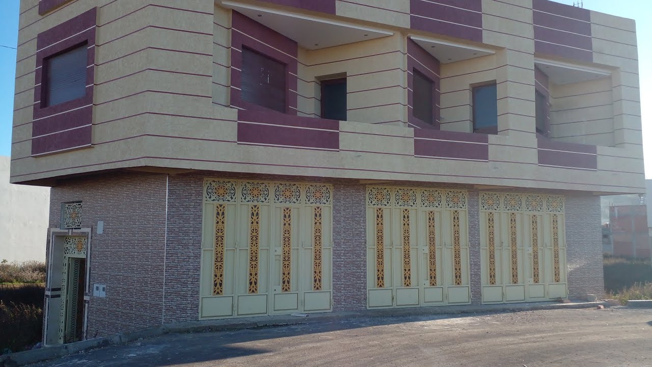عبد الهادي للعقارات طنجة دار للبيع في كزنية همزة فنسيون كيحماق 80 مترو  ثمن 85 مليون  0630298833