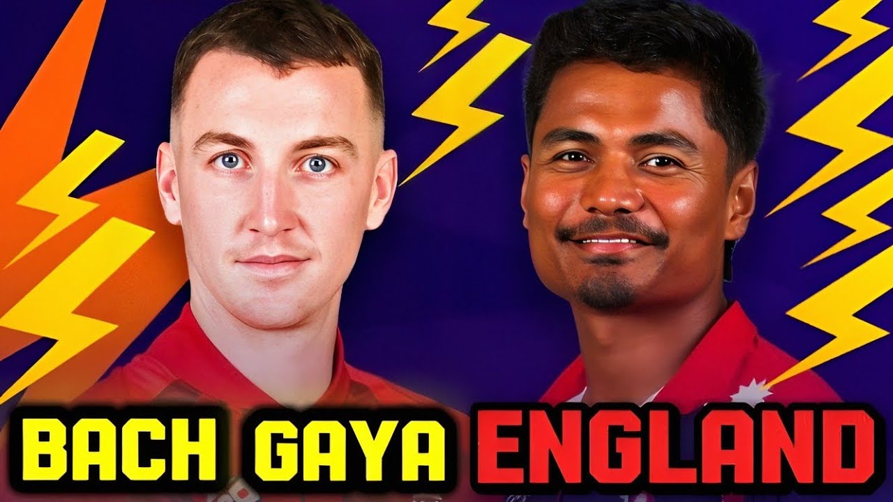 England jeeta nahi, Nepal ne use 'Zinda' chhoda hai! 🇳🇵 Sheron ne Wankhede mein dhaar diya! 🔥