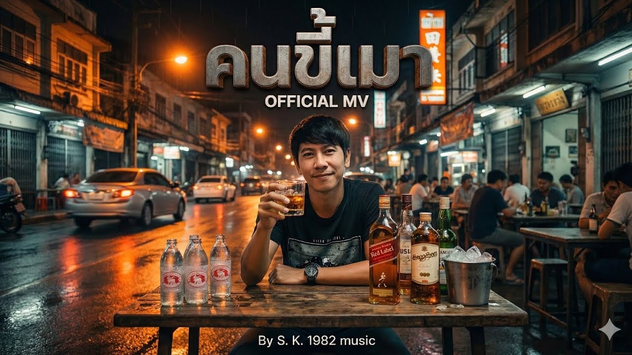 คนขี้เมา 「OFFICIAL  MV」 By S. K. 1982 music