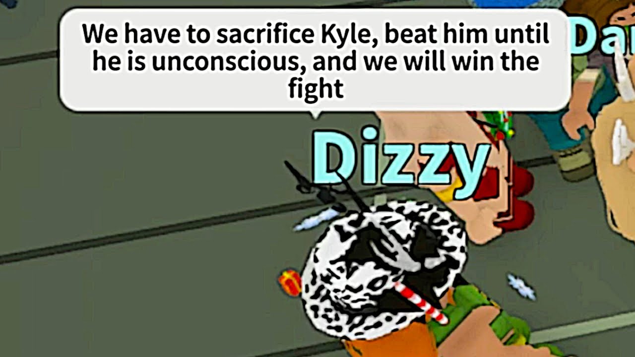 Sacrificing Kyle on Roblox Total Drama