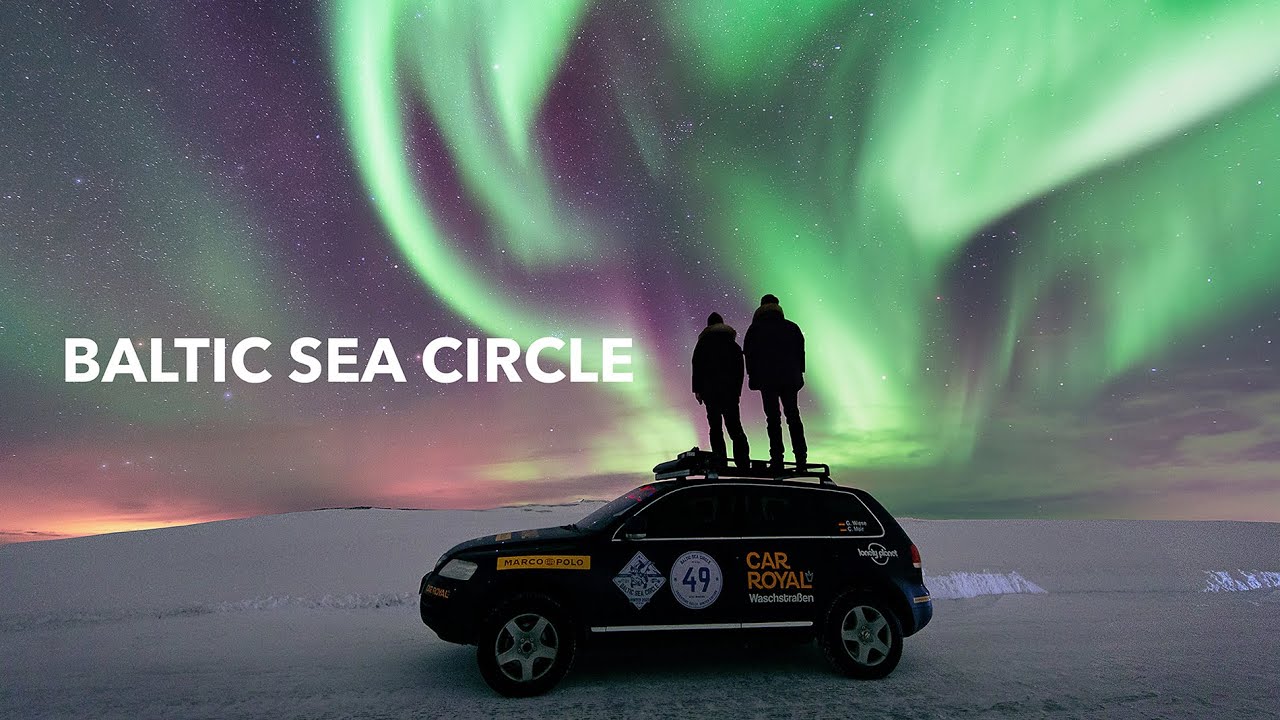 BALTIC SEA CIRCLE WINTER 2020 in 4K