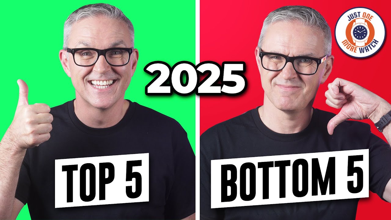My Top 5 + Bottom 5 Watches Of 2025! Seiko, Citizen, Casio etc!