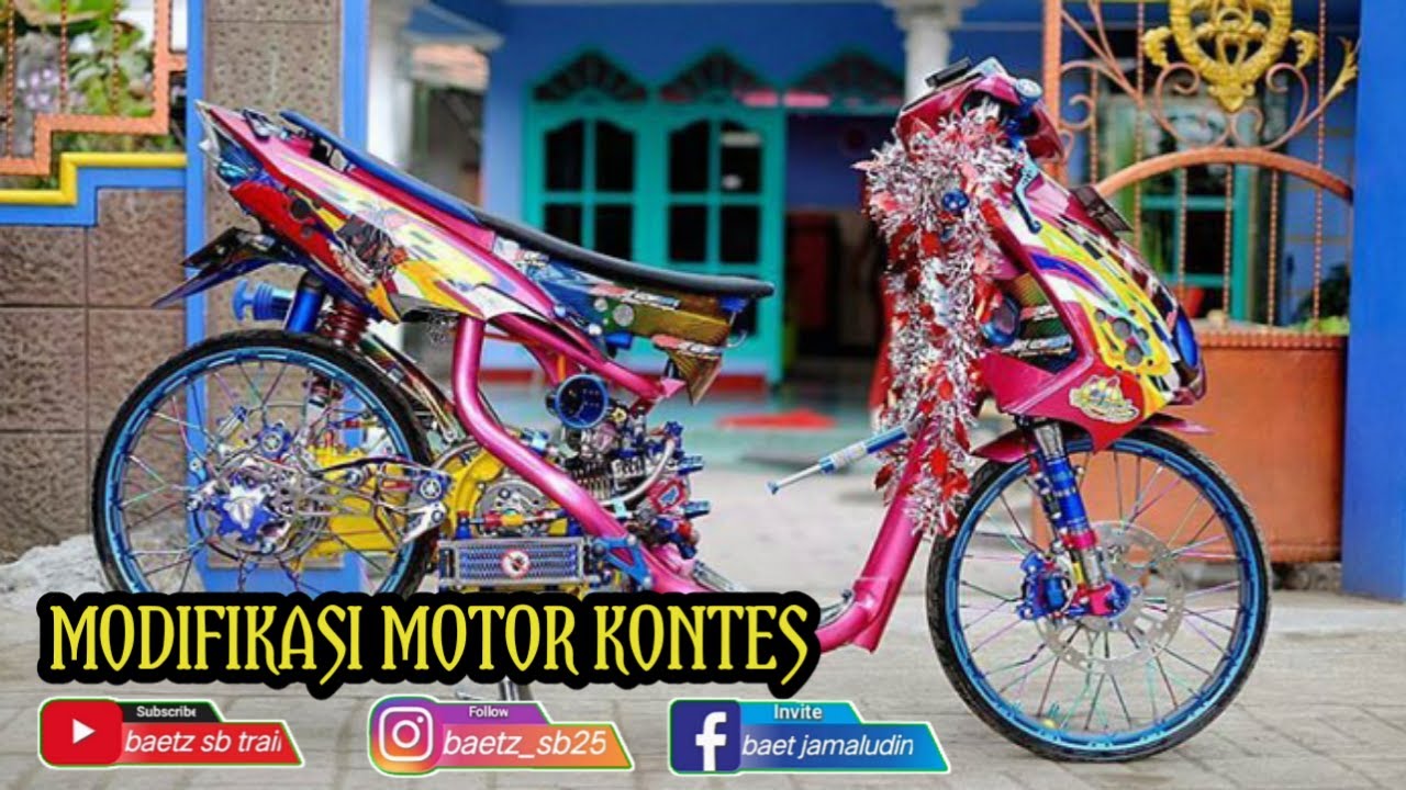 MODIFIKASI MOTOR KONTES 2020 || terbaik dan terheboh