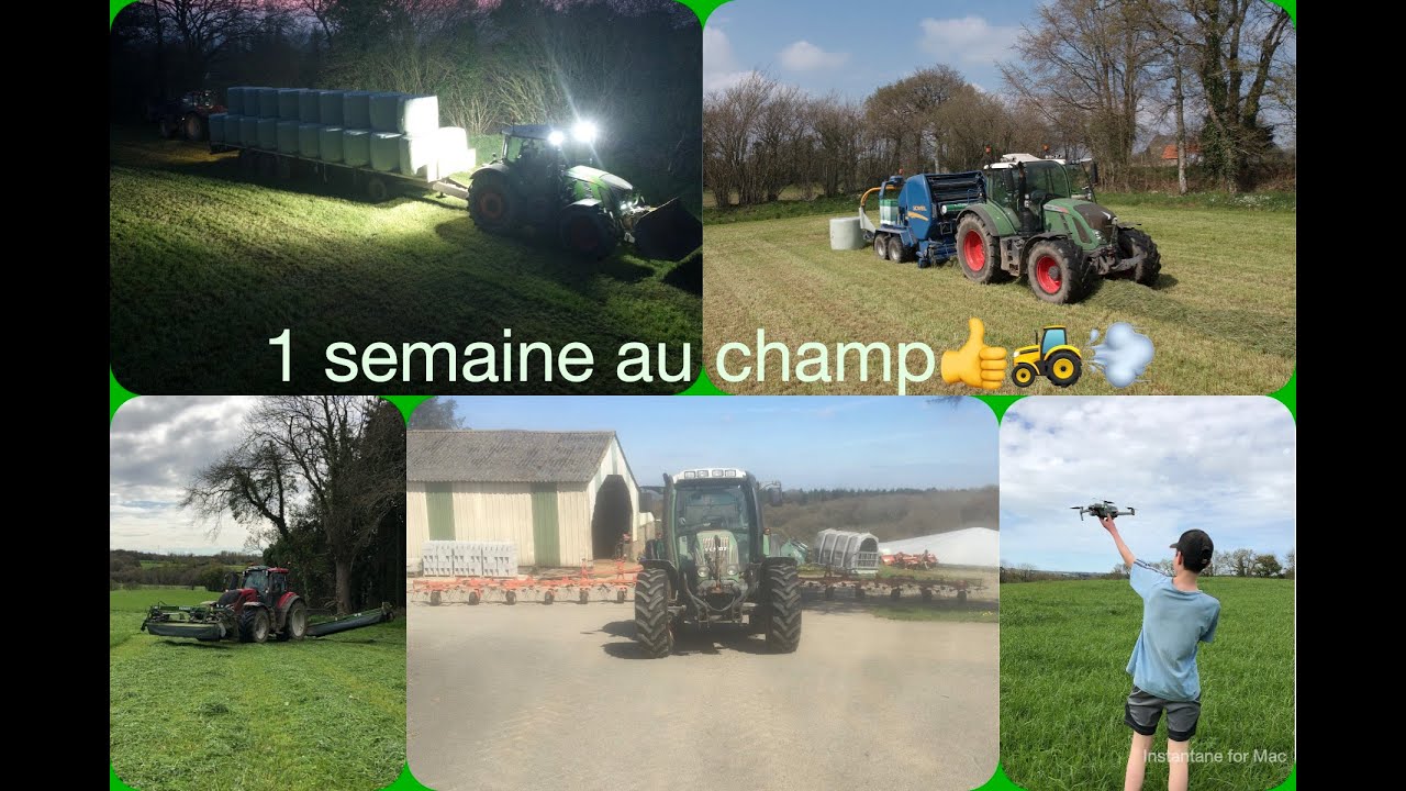 1 semaine au champs 2023 avec l'ETA PINABEL🚜💨😍🍀🌱