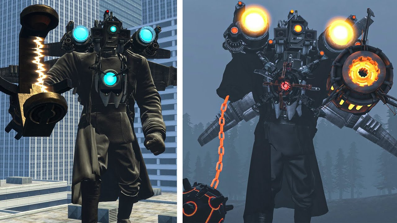 EVOLUTION OF NEW INFECTED TITAN CAMERAMAN 