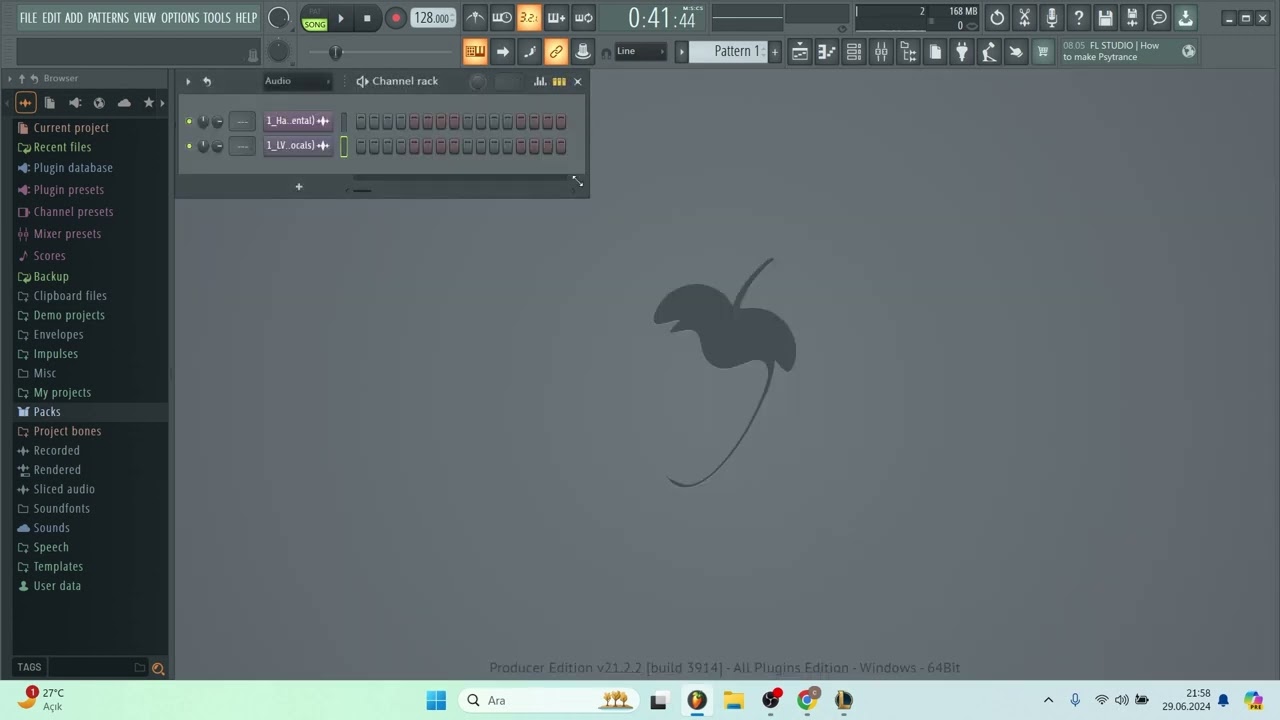 FL STUDİO'DA REMİX NASIL YAPILIR (HADİSE 0 TOLERANS BEAT LVBEL C5 NE VOCAL)