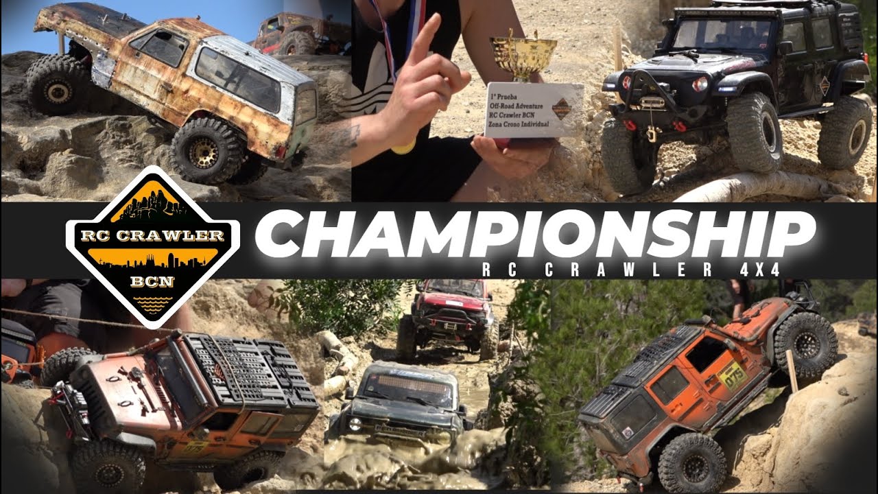 ЧЕМПИОНАТ RC CRAWLER БАРСЕЛОНА Экстремальные модели 4x4 для бездорожья [Группы Rc 4x4 Trail] Масш...
