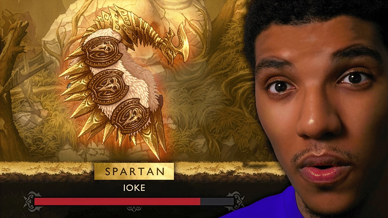 IOKE BOSS FIGHT was disrespectful... (God of War Sons of Sparta HARDEST Difficulty)