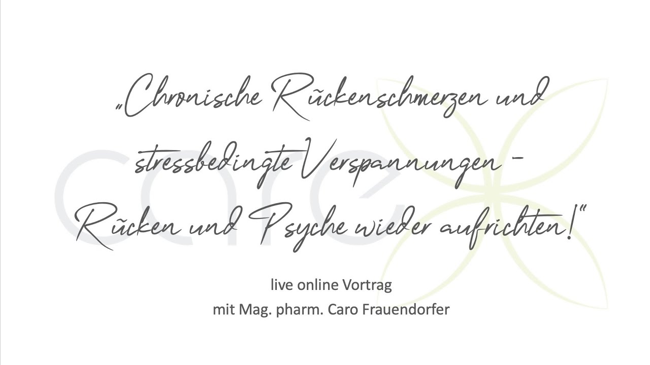Online Vortrag 