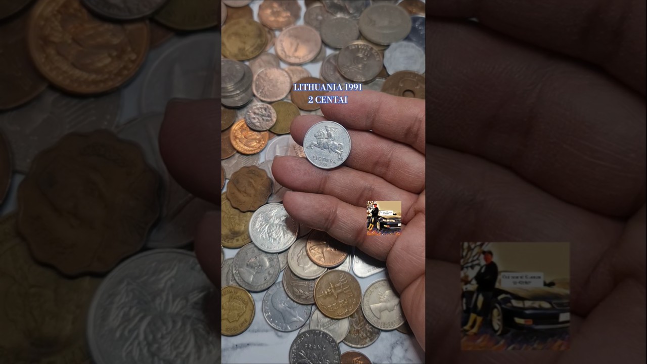 COIN COLLECTING: LITHUANIA 1991 2 CENTAI #coin #coinsworthmoney #treasuresearch #collection #money