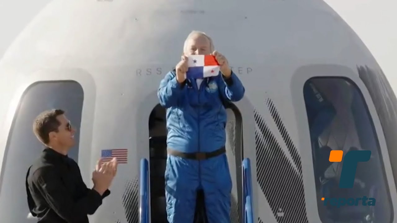 Jaime Alemán se convierte en el primer panameño en viajar al espacio