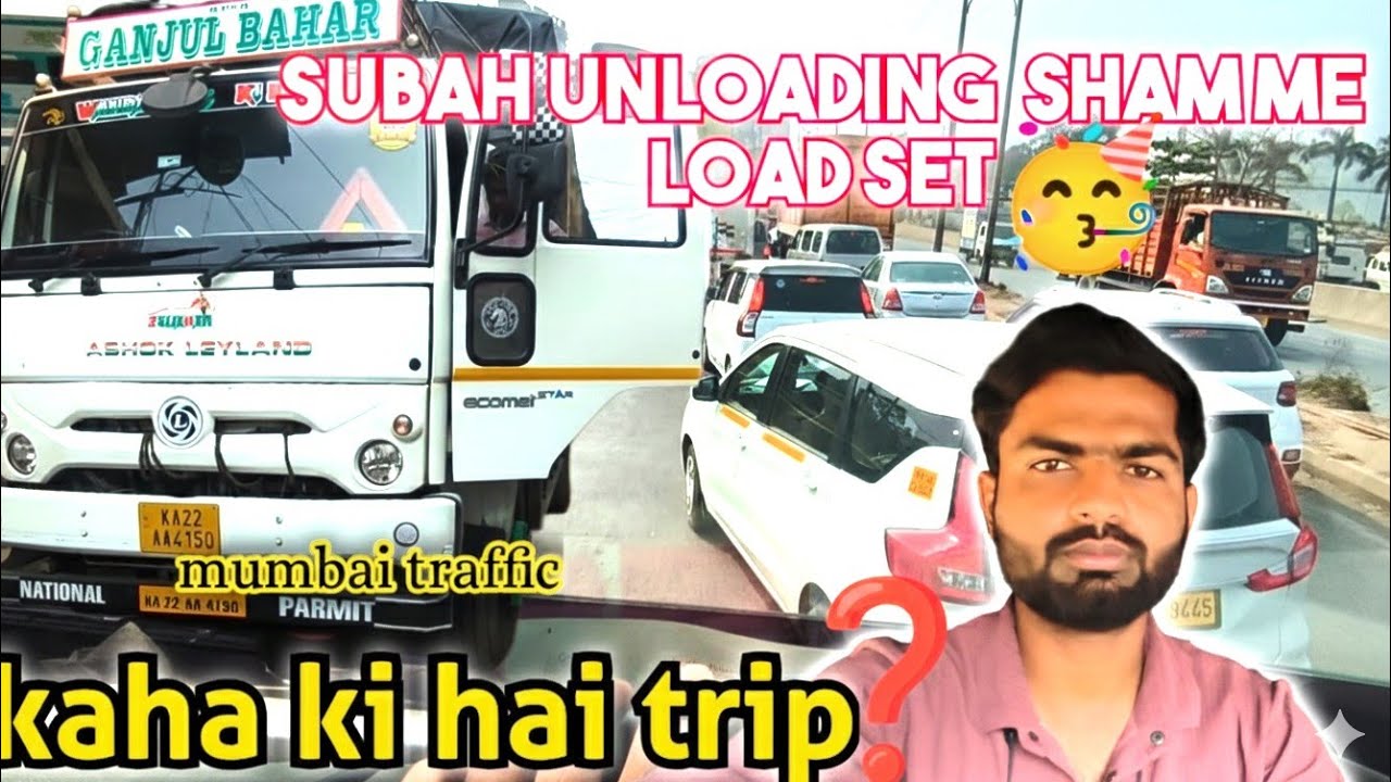 Subah Unloading, Sham Ko Loading! 🔥 Non-Stop Driving Life | Mumbai traffic jam