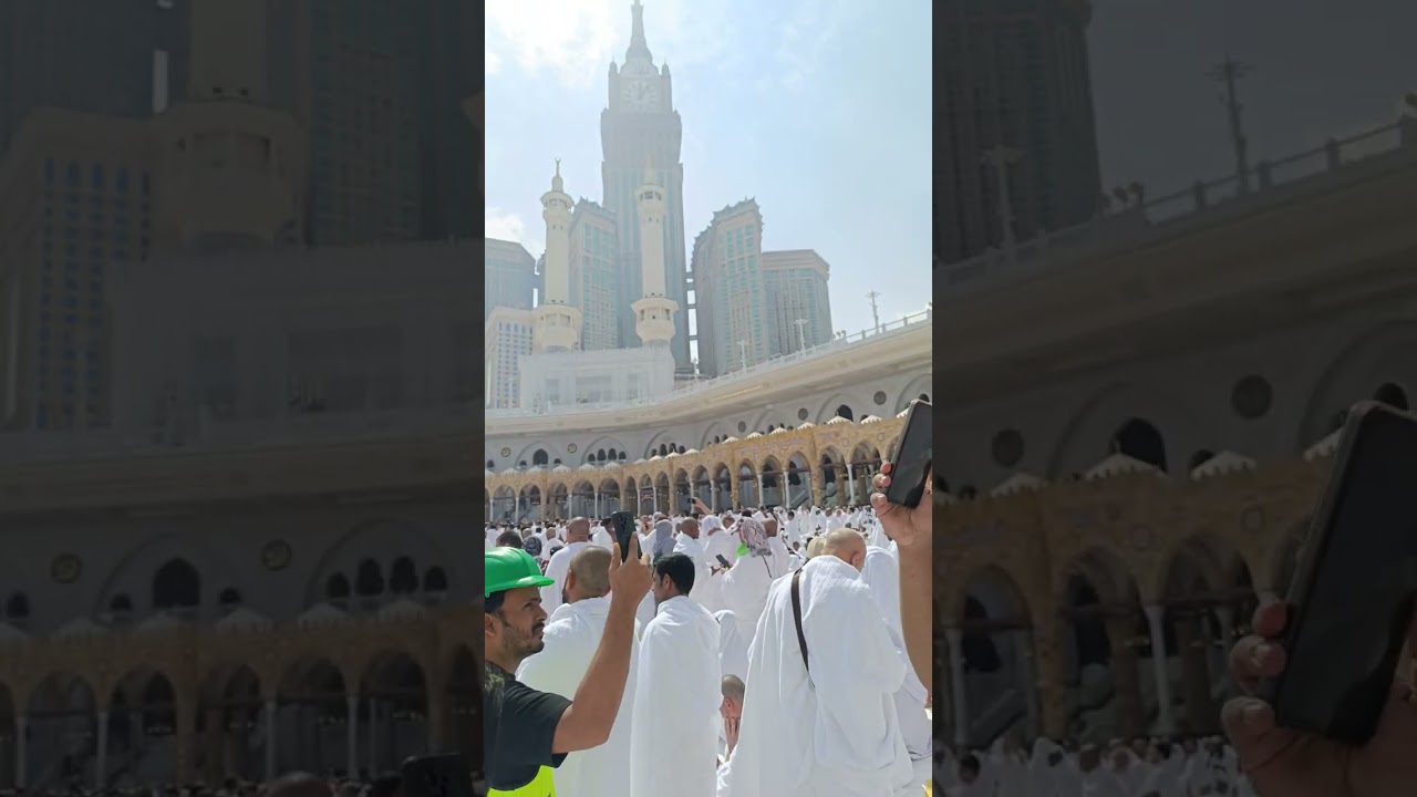 Kabe'de Cuma ezanı #kabe #mekkah #mekke #ezan #ezansesi #mekkemedine 