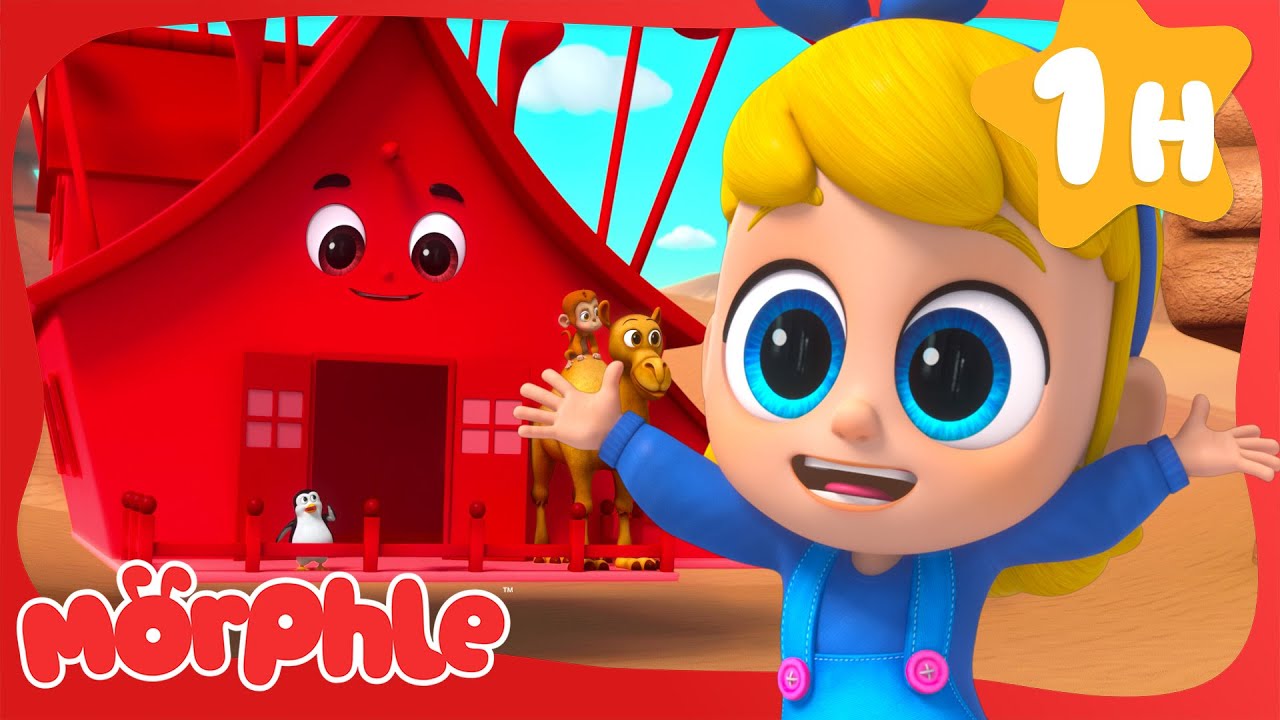 Flying House Goes UP! 🫨🏠 | Morphle and the Dragon | Cartoon for Kids