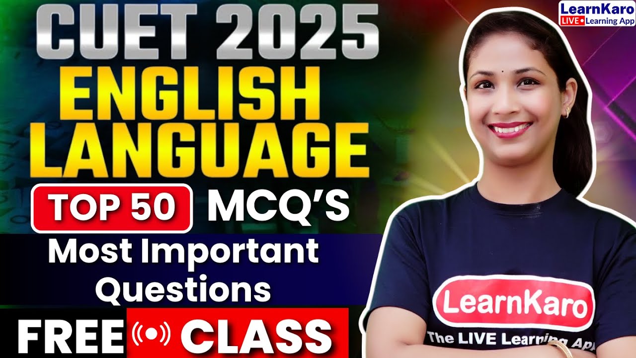 CUET 2025 English | Most Important Questions | बस ये करलो 250/250 पक्के 📑🔥