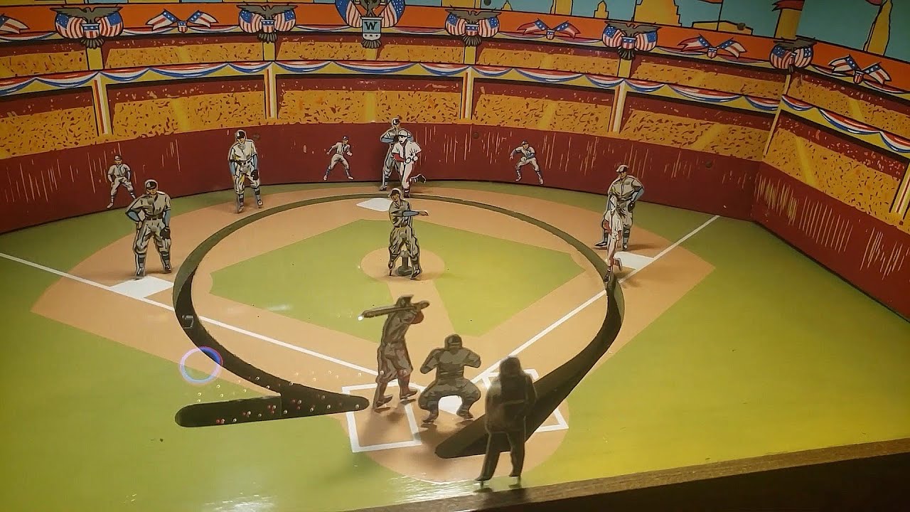 Deluxe Official Baseball (1960) - Electromechanical Arcade Game!