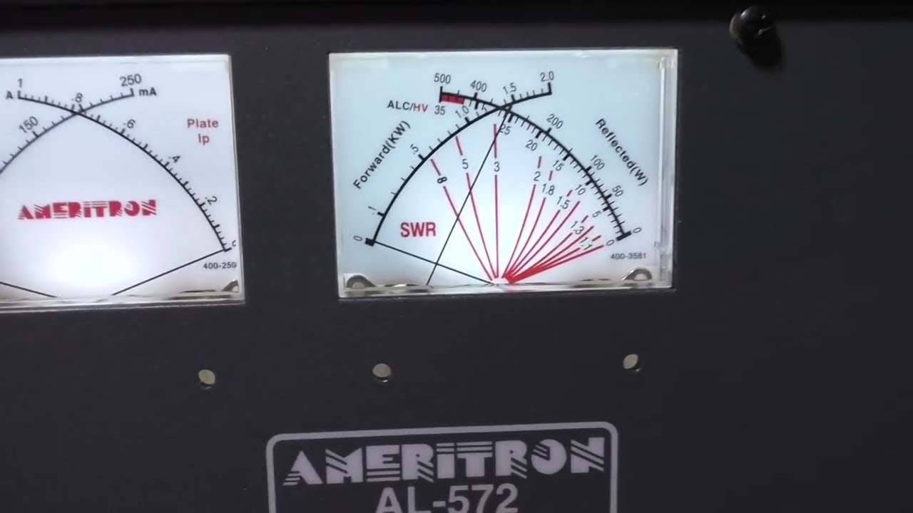 Ameritron (MFJ) AL-572 RF HF Linear Amplifier on the bench