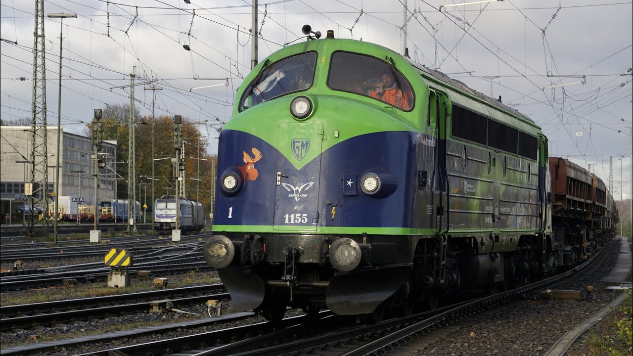 Altmark Rail My 1155 Nohab (Polarlicht 227 010) in Aachen West G&uuml;terbahnhof