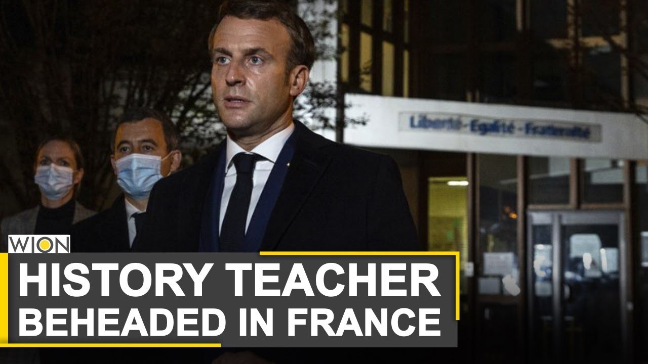 History teacher beheaded in France | Teacher showed Prophet caricatures | WION News | World News
