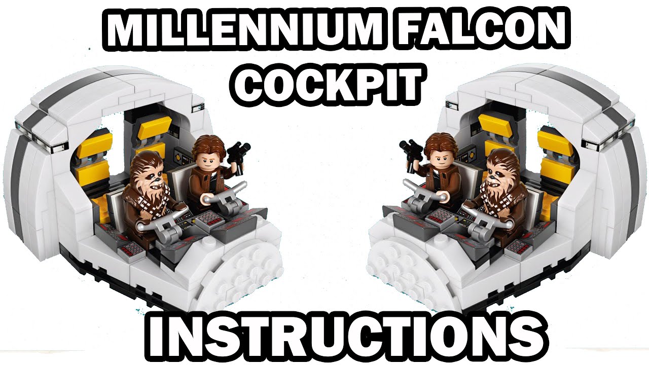 LEGO INSTRUCTIONS - Millennium Falcon Cockpit - STAR WARS SDCC 2018 - LEGO Set 75512