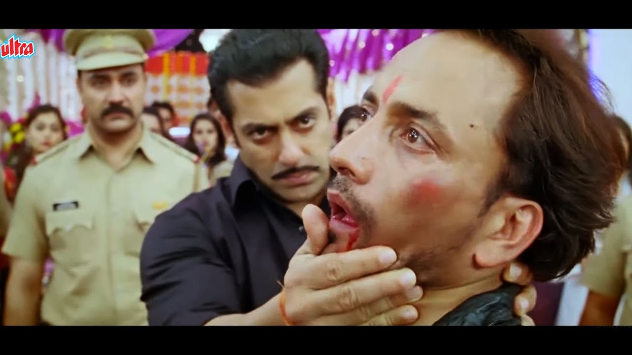 भगाने आया था लोंड़िया घुमा दिया मुंडिया - Salman Khan Action Scene - Dabangg 2 Movie Scene
