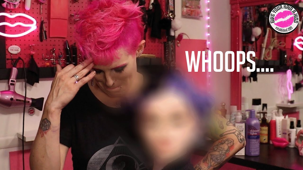I can't believe I did this... | Attempting a Split Hair Color look