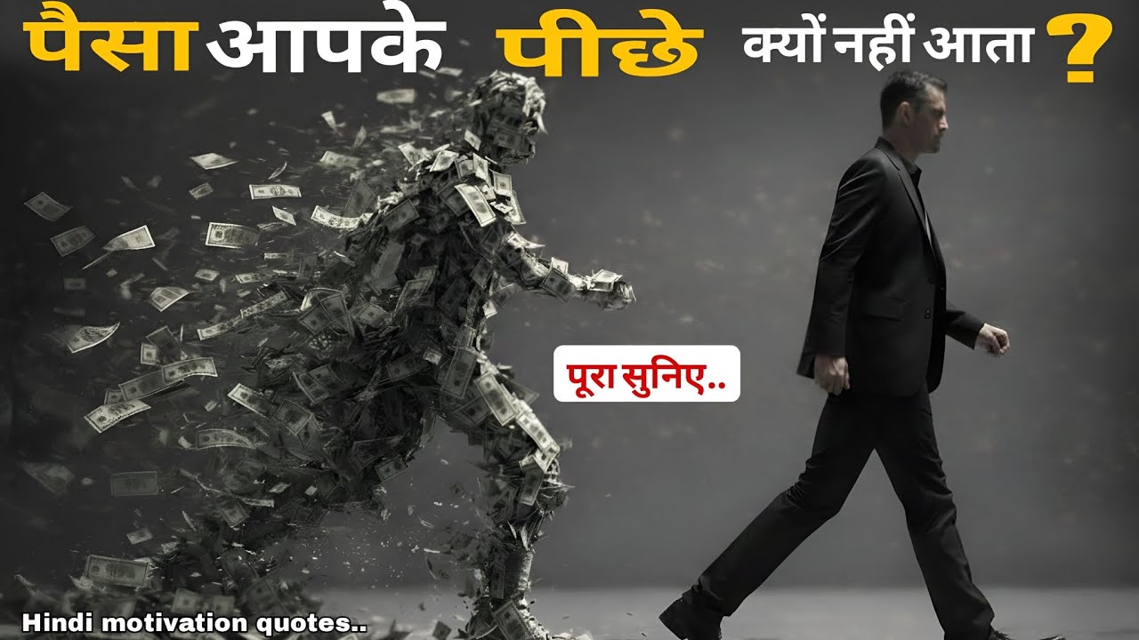 पैसा आपके पीछे क्यों नहीं आता? | Money Mindset Truth Nobody Tells You