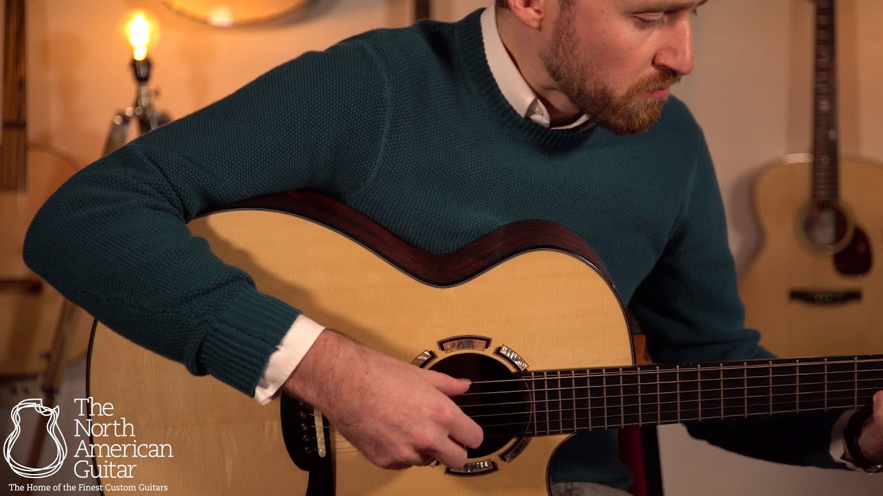 Gaffney OM Cutaway Acoustic Guitar Played By Will McNicol (Part One)