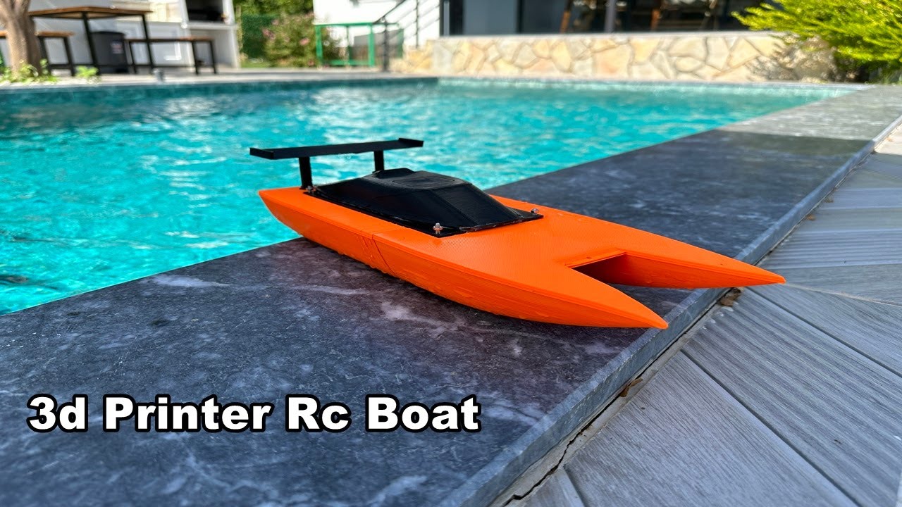 Making Rc Boat With 3D Printer