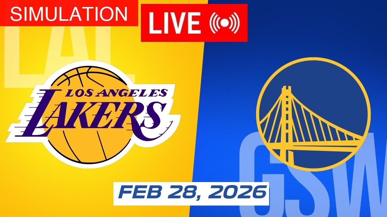 NBA LIVE! Golden State Warriors vs Los Angeles Lakers  | February 28, 2026 | 2026 NBA Season Live 2K