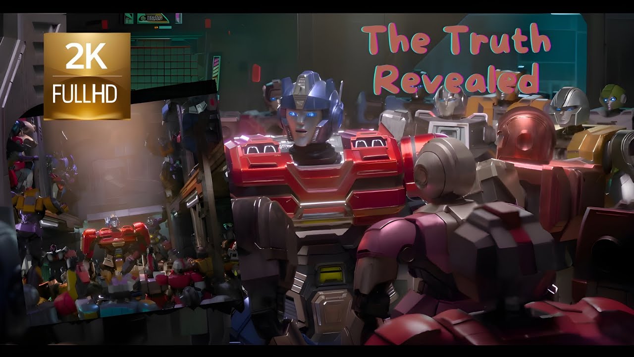 Orion Pax Uncovers The Truth And Miners' Uprising | Transformers One (2024) (2k 60fps)