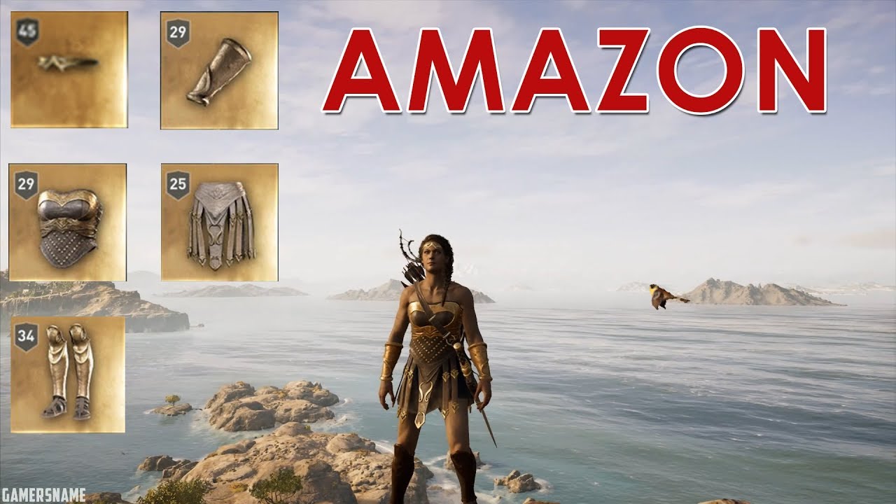 AC Odyssey: HEROES OF THE CULT, legendary Amazon's set