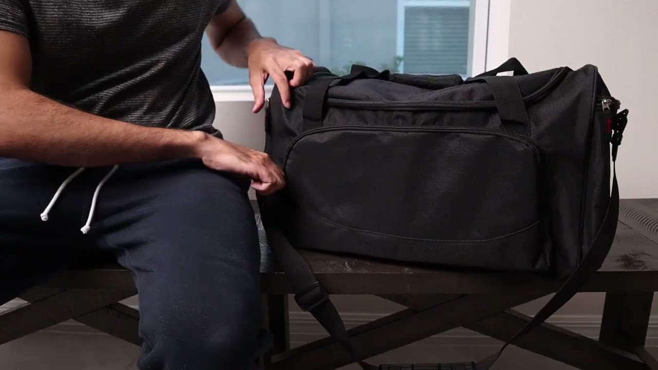 Uarition 55L Large Gym Duffle Bag for Men &ndash; Travel, Fitness & Sports #GymBag #WorkoutBag