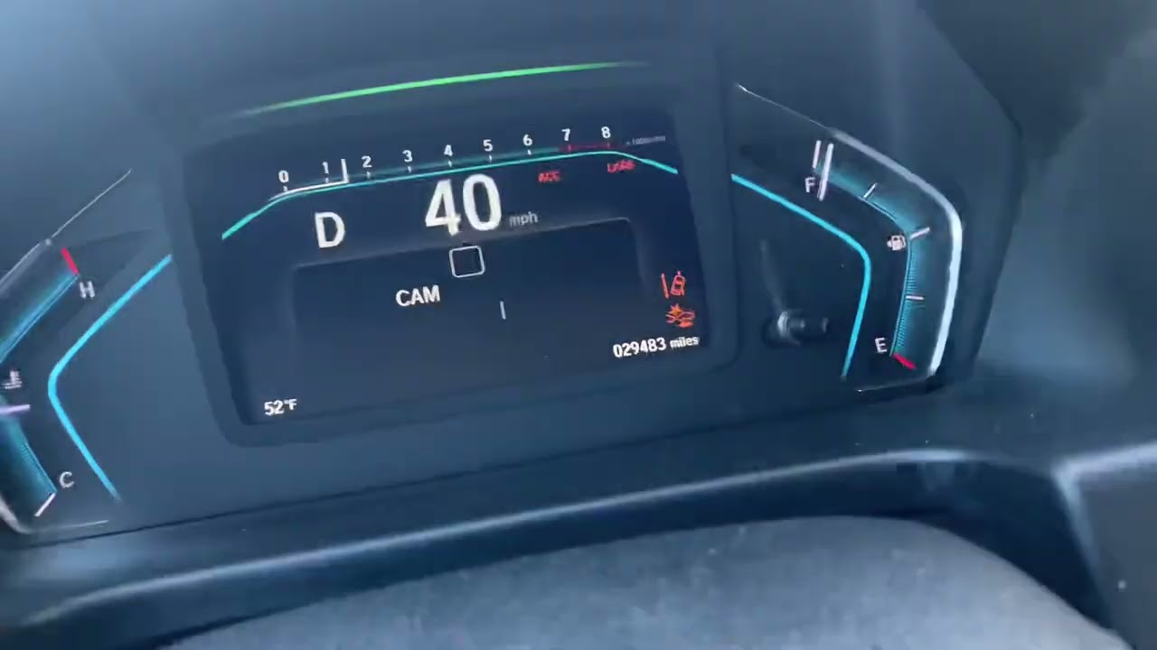 2020 honda Odyssey Dynamic Recalibration for LKAS Lane Keeping Assist System